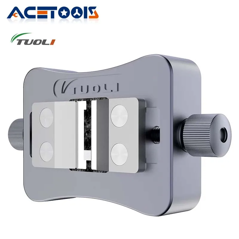 Tuoli TL-15A Universal BGA IC Kleber entfernen Befestigung Doppel lager PCB Halter Motherboard Jig für Telefon IC Chip CPU Reparatur halter Image