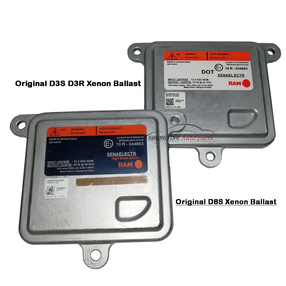 Original OEMHIDS D3S D3R D8S Xenon-Scheinwerfersteuermodul HID-Vorschaltgerät 25 W 35 W 25XT6-D 35XT6-A-S-D-D3 Fernlicht-Boost 044663 Image