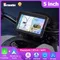 5 Zoll tragbare Motorrad DVR drahtlose Apple Carplay Android Auto LCD-Display IP67 wasserdichten Monitor GPS Navigations bildschirm