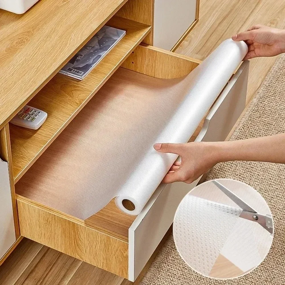 Schrank auskleidungen rutsch feste wasserdichte klare Küchen schubladen regal auskleidung nicht klebende Matte für Kühlschrank, Kommode, Draht regal, Schrank