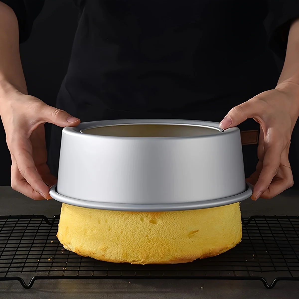 1pc-6 inch abnehmbare untere Kuchen formen rundes Herz quadratische Kuchen form Antihaft-Backformen Image