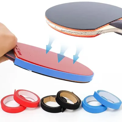 1 Paar elastische Verdickung Tischtennis schläger Kanten band profession elle Tischtennis schläger Schutz Seitenband Schutz Zubehör Image
