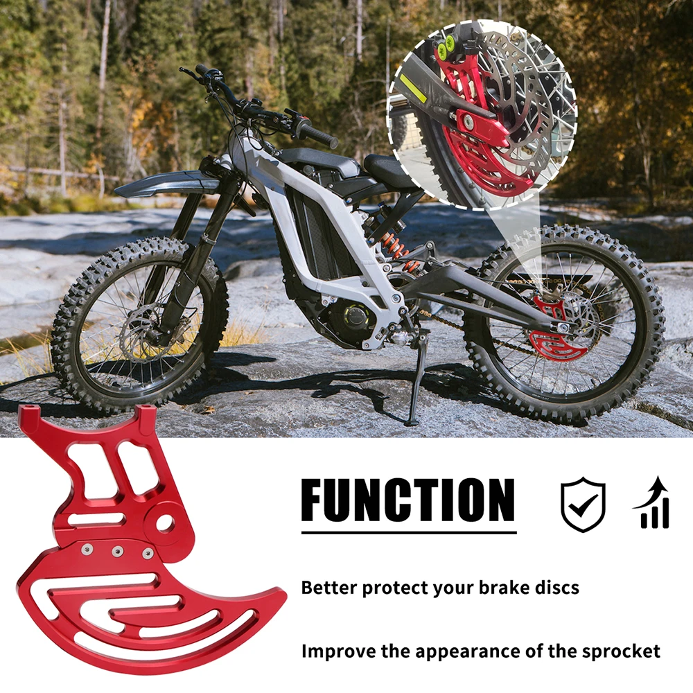 Neuer Bremsscheibe schutz aus Aluminium legierung für Segway/sur-ron-Zubehörteil Image