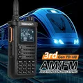 TIDRADIO 2PCS TD H8 3rd Gen Walkie Talkie A Lungo Raggio Professionale 10W Connessione Radio Bidirezionale APP Del Telefono Programmazione Wireless