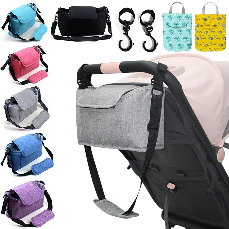 Kinderwagen Tasche Kinderwagen Kinderwagen Organizer Baby Kinderwagen Zubehör Kinderwagen Tasse Halter Abdeckung Baby Buggy Winter Baby Zubehör Image