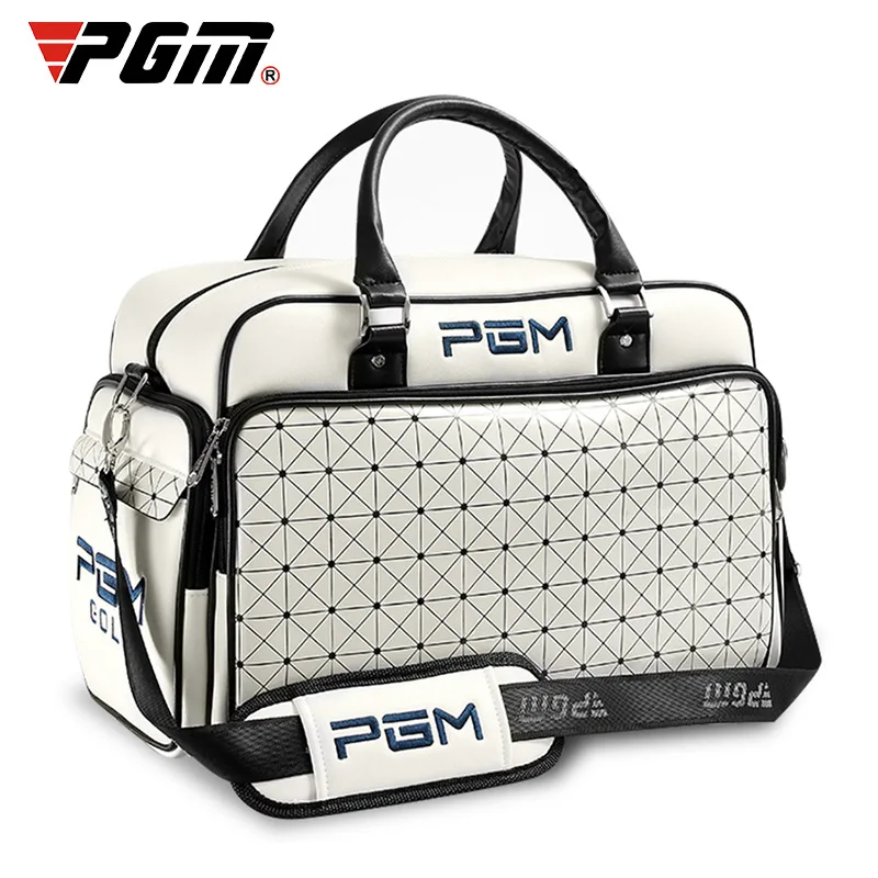 PGM Golf Taschen Große Kapazität Leder Golf Kleidung Taschen Wasserdichte Golf Schuhe Tasche Doppel Schicht Sport Handtaschen YWB016
