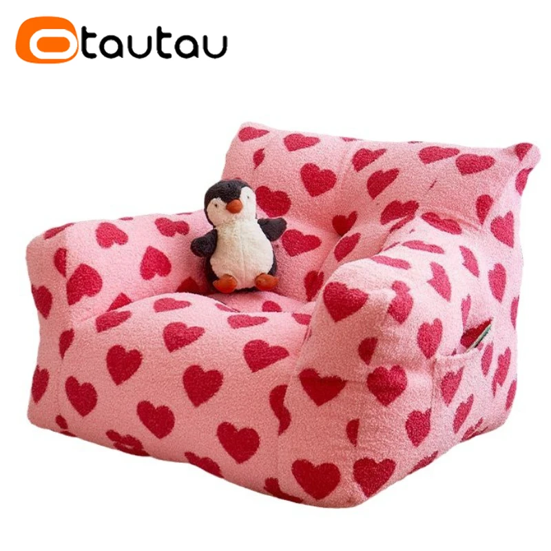 Otautau kleiner Sitzsack Stuhl bezug ohne Füllstoff 3-8 Jahre Kinder Boden Sofa Sessel faul Couch Kinder Sitzsack Hocker Salon sf169