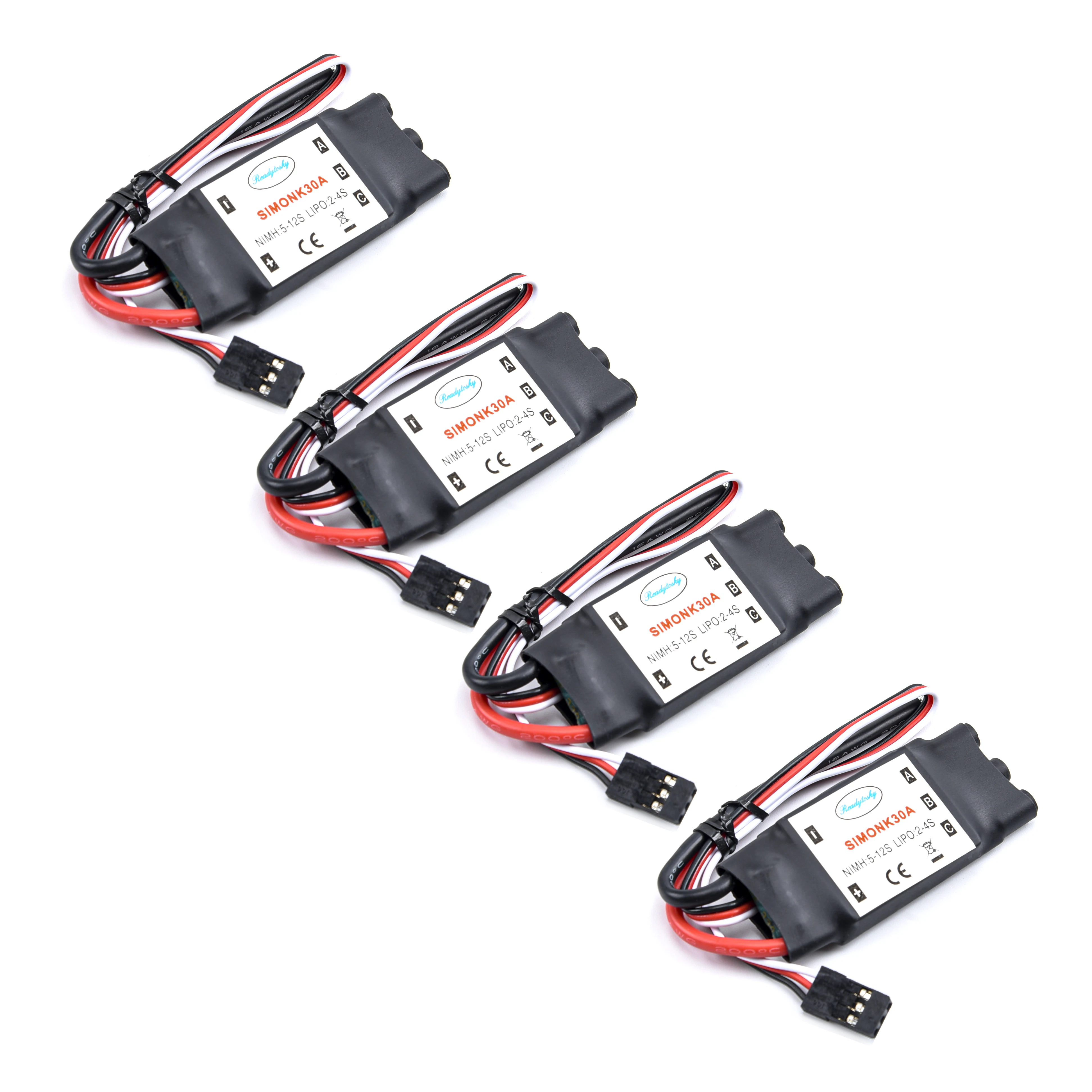 NEUER 30A Simonk ESC mit BEC für F450 S500 S550 RC Quadcotper Hubschrauber Image