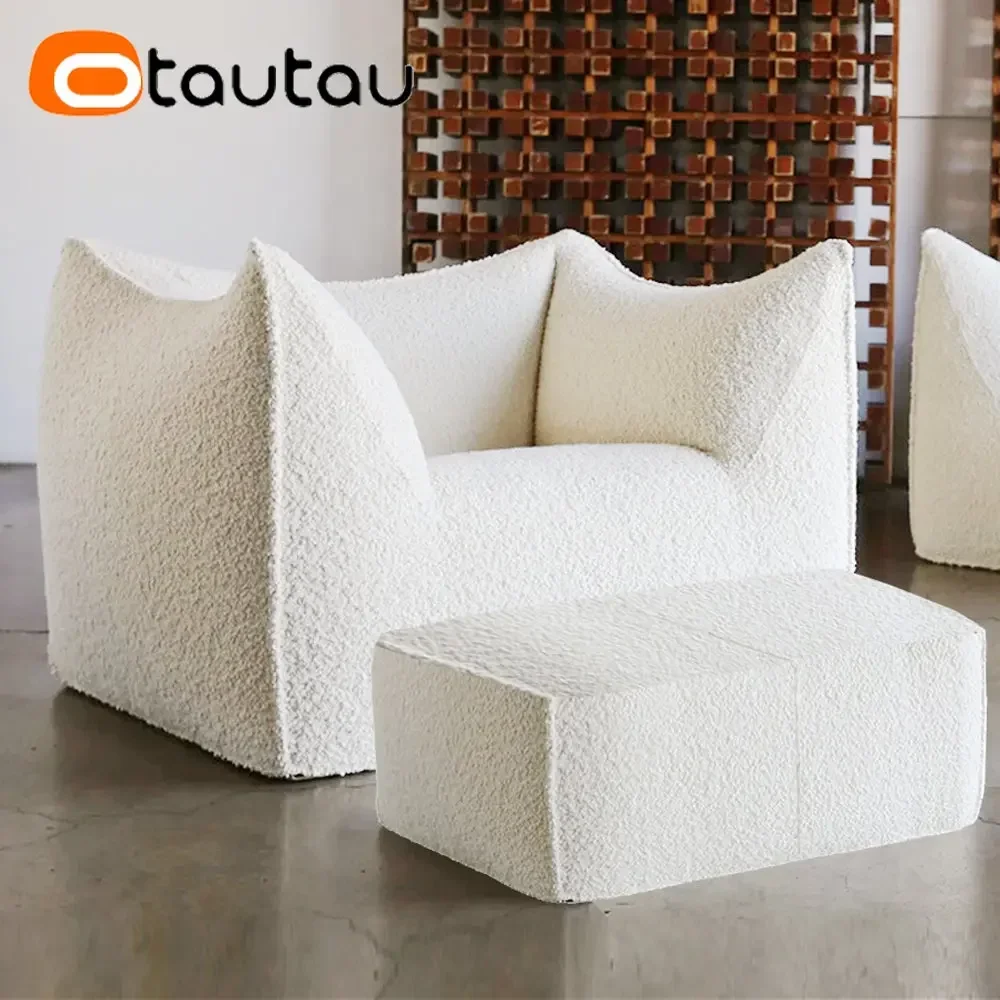 Otautau großer König Hocker Sitzsack Abdeckung ohne Füllstoff Garten im Freien bequeme Einzels ofa Sessel Sack Couch sf037 Image