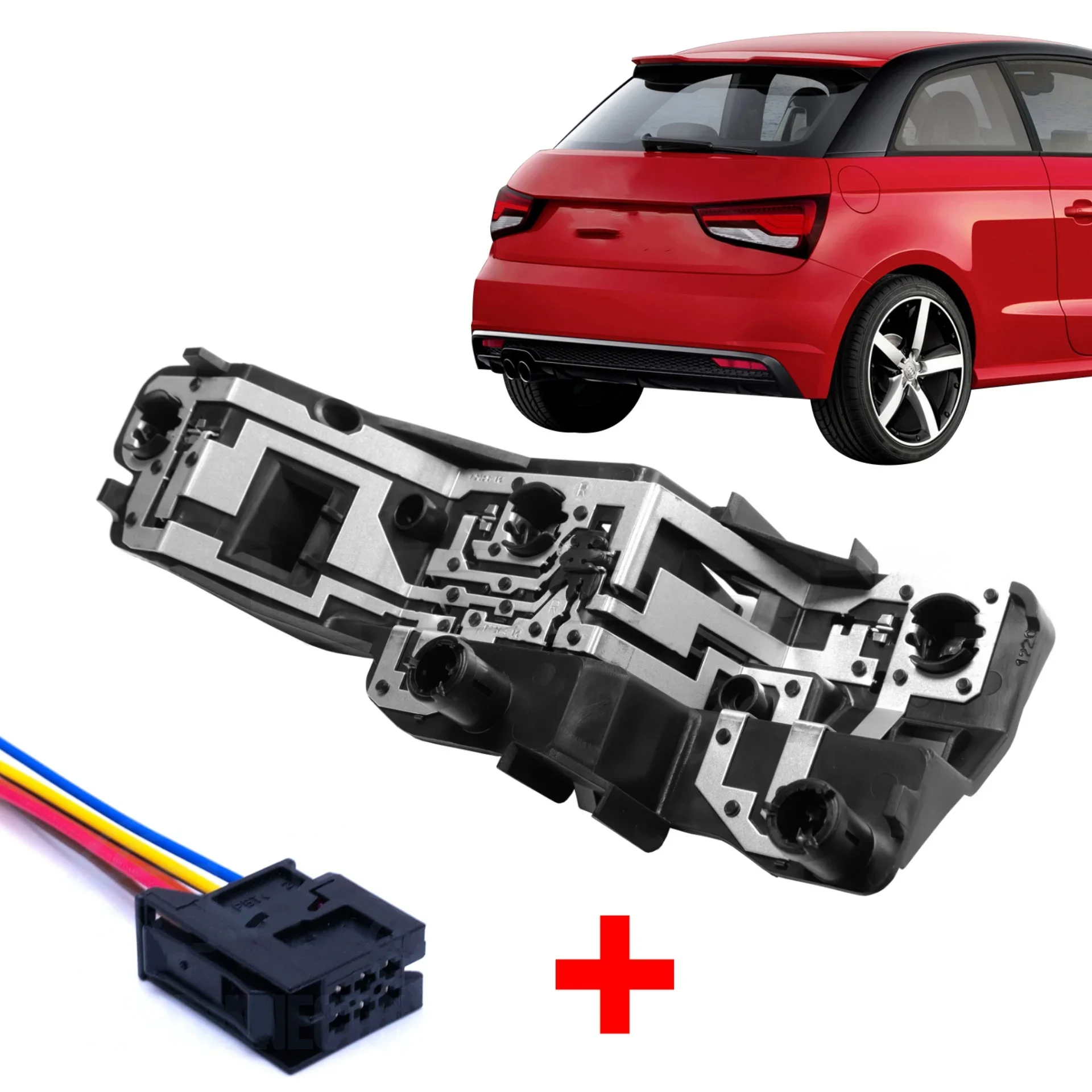 Auto Hinten Rücklicht Cluster Lampenfassung Unterstützung Für AUDI A1 2011 2012 2013 2014 2015 2016 8X 0945257 A 8X 0945258 Ein 6Q 0937702 Image