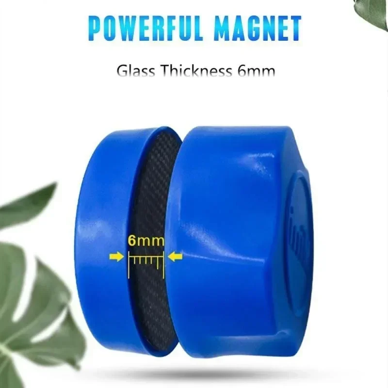 Aquarium doppelseitige Reinigungs bürste Aquarium magnetische Glas reinigungs bürste zum Entfernen der Moos bürste Image