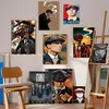 P-Peaky B-Blinders TV-Poster Anime Poster klebrige White paper Aufkleber DIY Zimmer Bar Cafe Kawaii