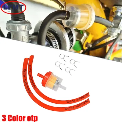 Universal 6mm Magnet Gas Kraftstoff Filter Benzin Reiniger Benzin Rohr Schlauch Linie für ATV Pit Dirt Bike Quad Scooter 4,8 Universal
