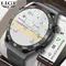 LIGE GPS Tracker Smart Uhr Männer Bluetooth Anruf 454*454 AMOLED Bildschirm Uhren Kompass Outdoor Sport Wasserdichte Smartwatch mann
