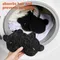 9PCS Pet Hair Remover Forma di orso Palla da bucato Lavatrice Lavatrice Lint Catcher Vestiti riutilizzabili Divano Gatto Spugna per la pulizia dei peli del cane