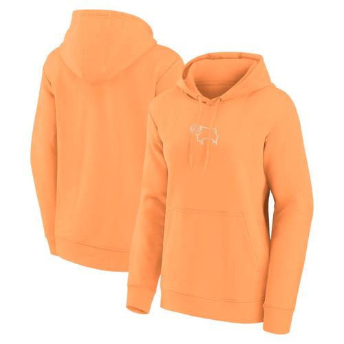 Derby County Mono Graphic Kapuzenpullover – Orange – Damen