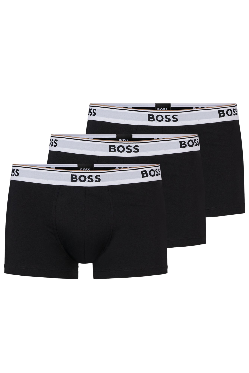 Boss 3 Pack Mens Trunk - Black Cotton - Size X-large | Boss Sale | Discount Designer Brands