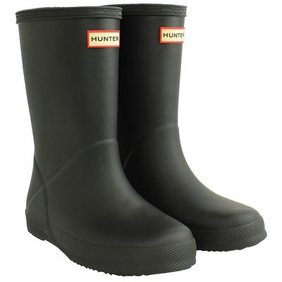 Hunter Original First Gummistiefel für Kinder, Schwarz Image