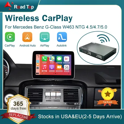 Wireless CarPlay for Mercedes Benz G-Class W463 2012-2018 G63 G65 AMG G500 G 63 65 500 , with