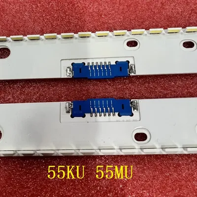 2pcs LED Strip for TV UE55MU6675U UE55KU6670 UE55KU6409 UA55MU6900 UE55KU6670U UE55KU6400 UE55KU7500