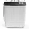 Portable Washing Machine 17.6 lbs Capacity Twin Tub 11 lbs Washer and 6.6 lbs Spinner with Control