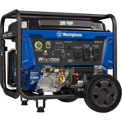 Outdoor Power Equipment 9500 Peak Watt Home Backup Portable Generator, Remote Electric Start Gas