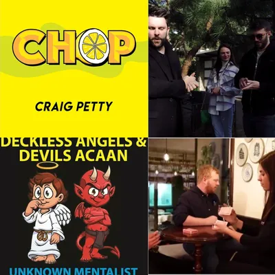 Chop by Craig Petty，Confirmation Bias by Benjamin Earl，Deckless Angels and Devils ACAAN，Divide and