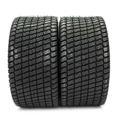 2 - 24x12.00-12 6 Ply HEAVY DUTY Turf Master Lawn Mower Tires