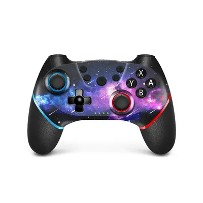 AceGamer Nebula Design Wireless Controller for Switch/Lite/OLED, with Dual Vibration/Turbo/Ergonomic