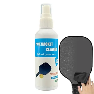 Paddle And Grip Cleaner Spray For Racquet Repair And Care Safe And Gentle Cleaning Tool For