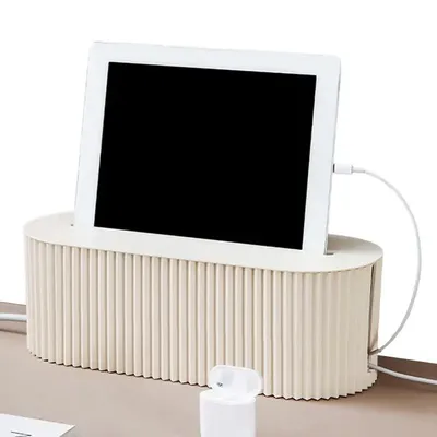 Cord Organizer Box Cable Cord Organizer Box To Hide & Conceal Power Strips Household Desk Cable