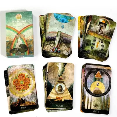 The Faceted Garden Oracle Second Edition Oracle Deck Divination Inspired By The Symbolism And