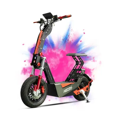 HEZZO F8 Electric Scooter 72v 8000W 100Km/h 50Ah Long Range Off Road Escooter 16Inch Foldable