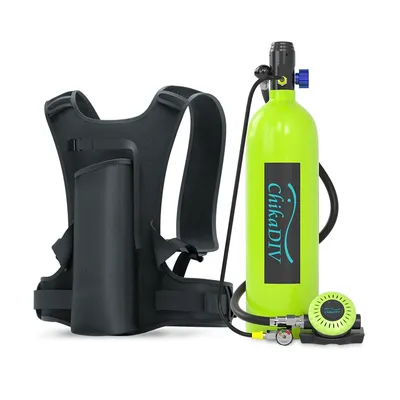 CHIKADIV C700PLUS 2.0L Diving Tank for Swimming Snorkeling Summer Holiday Underwater Adventure