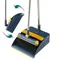 180 Rotatable Broom And Dustpan Set Standing Broom Dustpan With Scraping Teeth Household Office Deep