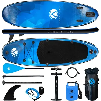 2024 Board 10’33’6” Extra Wide & Lightweight (18lb) Paddle Board – Premium SUP Set Includes 2 Bags,