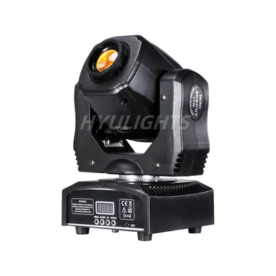 LED 75W Mini Led Spot Moving Head Light 8 Gobo&8 Color wheel Beam Wash Super Bright DJ Spot Stage