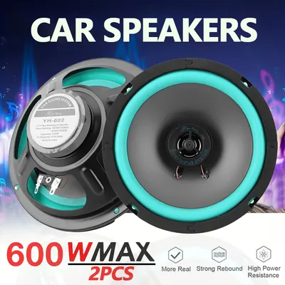 6 Inch Car Speakers Universal Automotive Music Full Range Frequency Stereo Speaker HiFi Coaxial