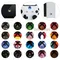 eXtremeRate 30 Pairs Home Power Skin Stickers for Xbox Series S&X / Xbox One S&X / Xbox One Elite