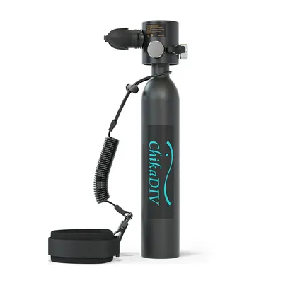 CHIKADIV C300Plus 0.5L Scuba Diving Tank for Summer Swimming Snorkeling Adventure-Ready