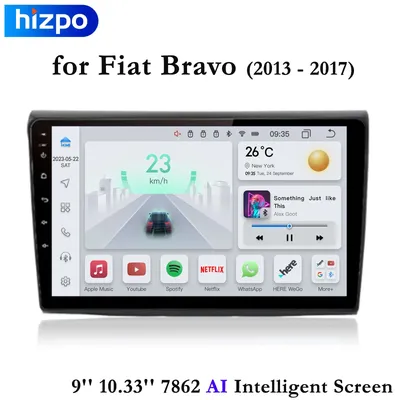 Car Intelligent Systems for Fiat Bravo 2007-2012 Car Radio Multimedia Player Navigation 2din Android