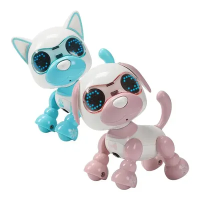 Robot Pet Dog Pet Companion Robot Interactive Intelligent Walking Robot Puppy Toy Electronic Pets