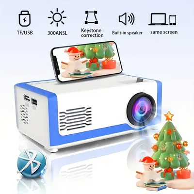 TAIDU M1 Mini Portable Projector 30 Ansi 320X240P Home Theater Outdoor Movies Children's Toys