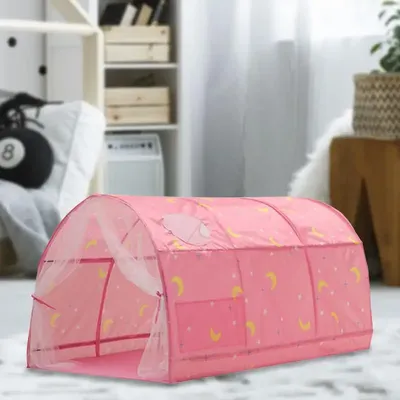 Bed Tent Kids Play Tent House Canopy Children Folding PopUp Indoor Toys Tent Child Fairy House