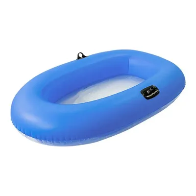 Inflatable Pool Lounger Blue Water Hammock Inflatable Raft Large Pool Float Bed Adult Floaties