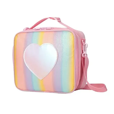 Insulated Lunch Bag for Kids with External Bottle Holder Perfect for School, Travel and Picnic