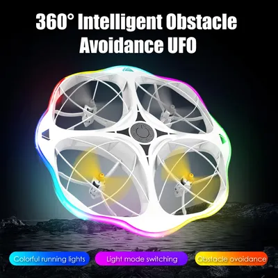 UFO RC Mini quadcopter sensing drone Intelligent control drone altitude keep Halloween Thanksgiving