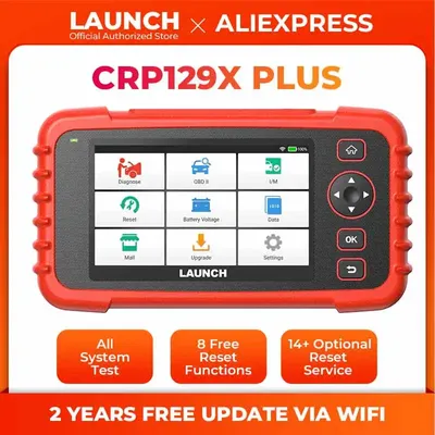 New LAUNCH CRP129X PLUS OBD2 Scanner Auto Code Reader Car Diagnostic Tools Automotive Diagnost Scan