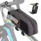 WEST BIKING Bike Saddle Bag Rainproof Multifunctional Front Frame MTB Road Bicycle Bag Reflective