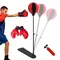 Boxing Bag For Kids Height Adjustable Boxing Bag With Boxing Gloves Boxing Bag Set Toy Sport Toy For 3-10 Years Old Kids